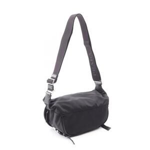 Prada Belt leather Re Saffiano Nylon Crossbody bag black waist Body